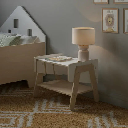 Bücherregal-Stuhl LILU aus Holz für das Kinderzimmer