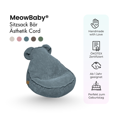 Children’s Armchair, Teddy Corduroy Aesthetic – Classic Corduroy Edition