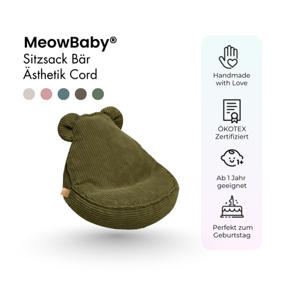 Children’s Armchair, Teddy Corduroy Aesthetic – Classic Corduroy Edition