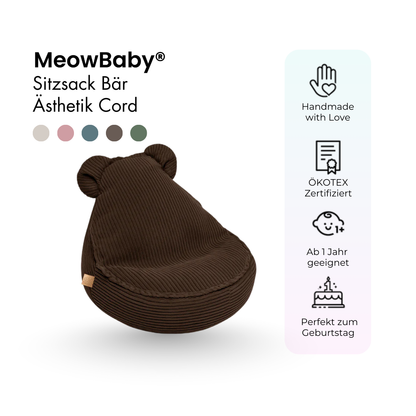 Children’s Armchair, Teddy Corduroy Aesthetic – Classic Corduroy Edition