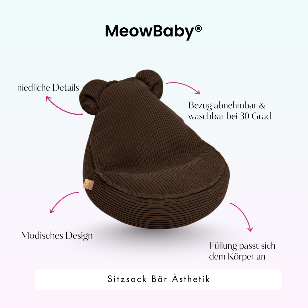 Children’s Armchair, Teddy Corduroy Aesthetic – Classic Corduroy Edition