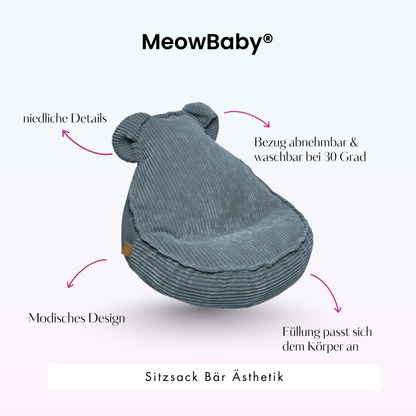 Children’s Armchair, Teddy Corduroy Aesthetic – Classic Corduroy Edition