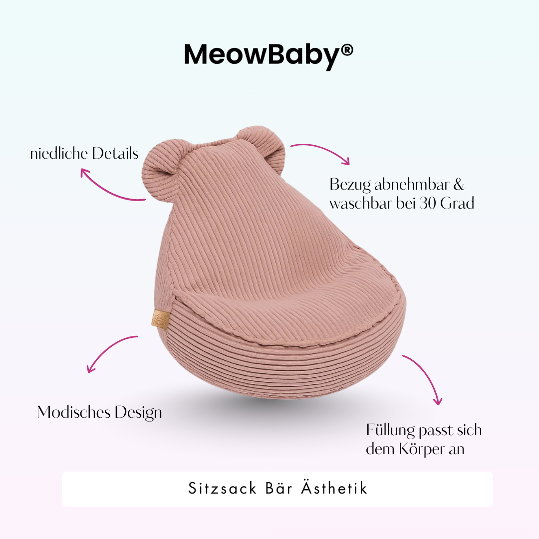 Children’s Armchair, Teddy Corduroy Aesthetic – Classic Corduroy Edition