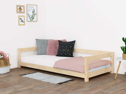 Einzelbett KÄTHE in Natur aus Holz