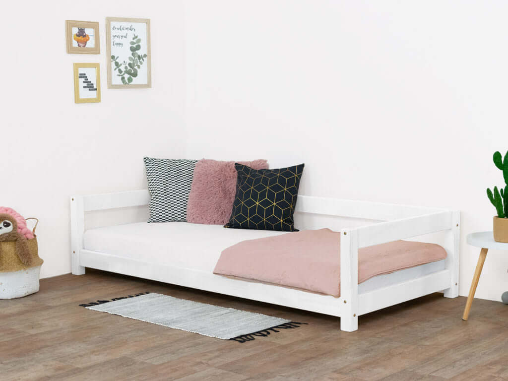 Einzelbett KÄTHE in Weiß für Kinder