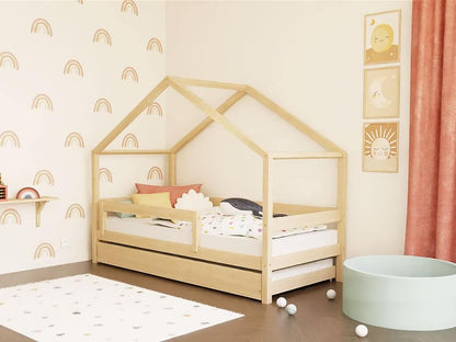 Hausbett NIKA mit zusätzlichem Unterbett