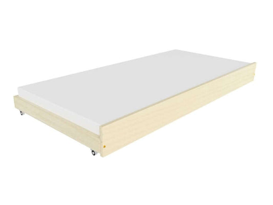 Holz-Ausziehbett auf Rollen als Zweitbett von Benlemi