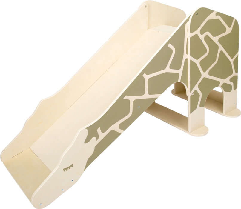 Indoor-Holzrutsche Giraffe für erste Rutschabenteuer