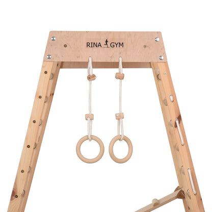 Indoor Spielplatz Kids CLASSIC mit Sprossen und Kletternetz