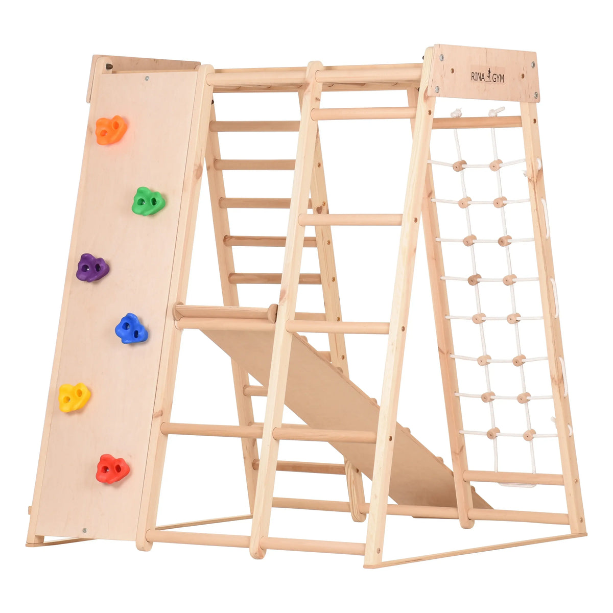 Indoor Spielplatz Kids Playtime in Natur für aktives Klettern
