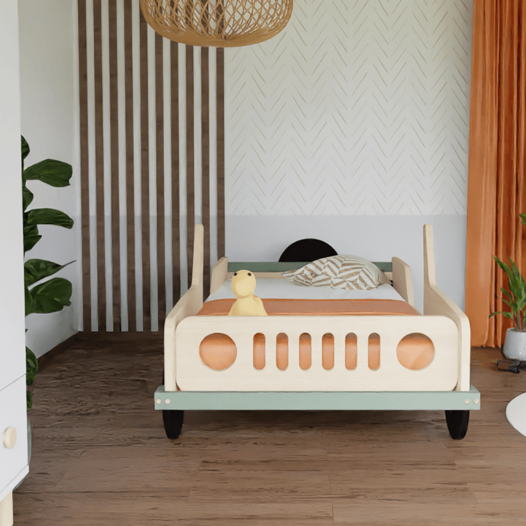 Kinderbett SAFARI aus Holz für Kinder