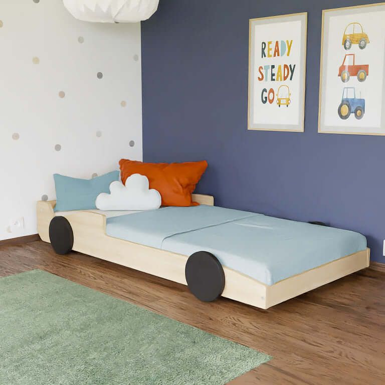 Holz Kinderbett SPEEDO im Rennwagen-Design von Benlemi