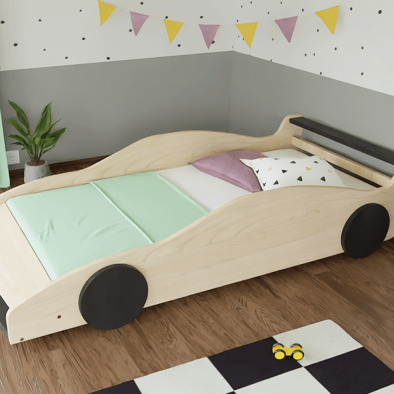 Holz Kinderbett WINNER im Rennwagen-Design von Benlemi