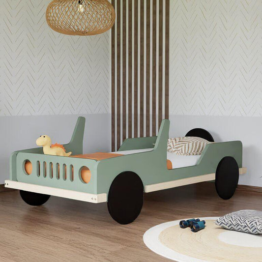 Kinderbett SAFARI als Safari-Auto-Bett aus Holz