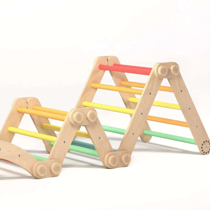 Buntes Klettergerüst M als Indoor-Kletterlandschaft