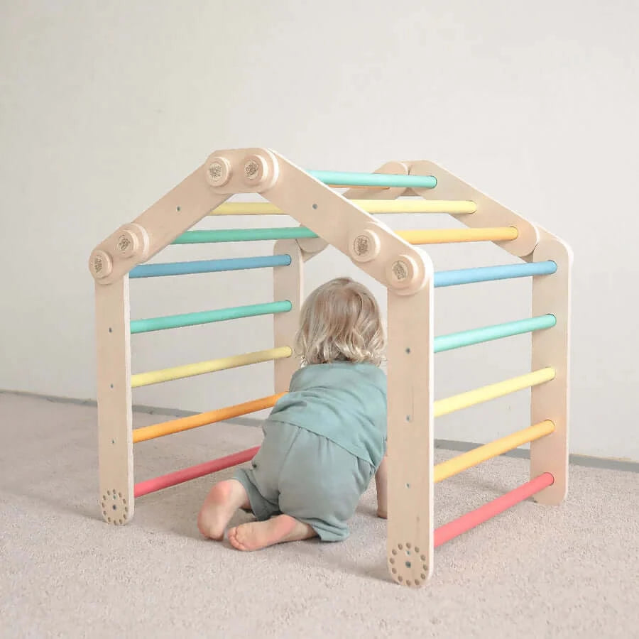 Klettergerüst M für Kinder werkzeugfrei umbaubar