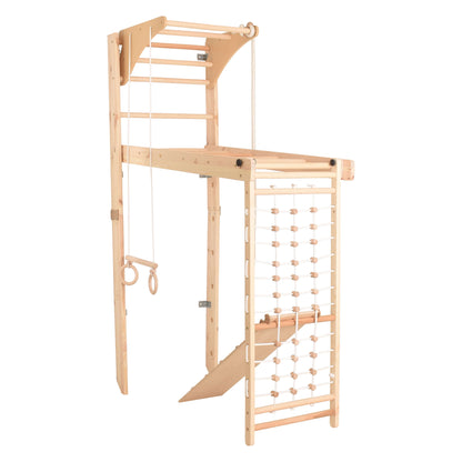 Indoor Klettergerüst Julie von RINAGYM aus Holz für Kinder