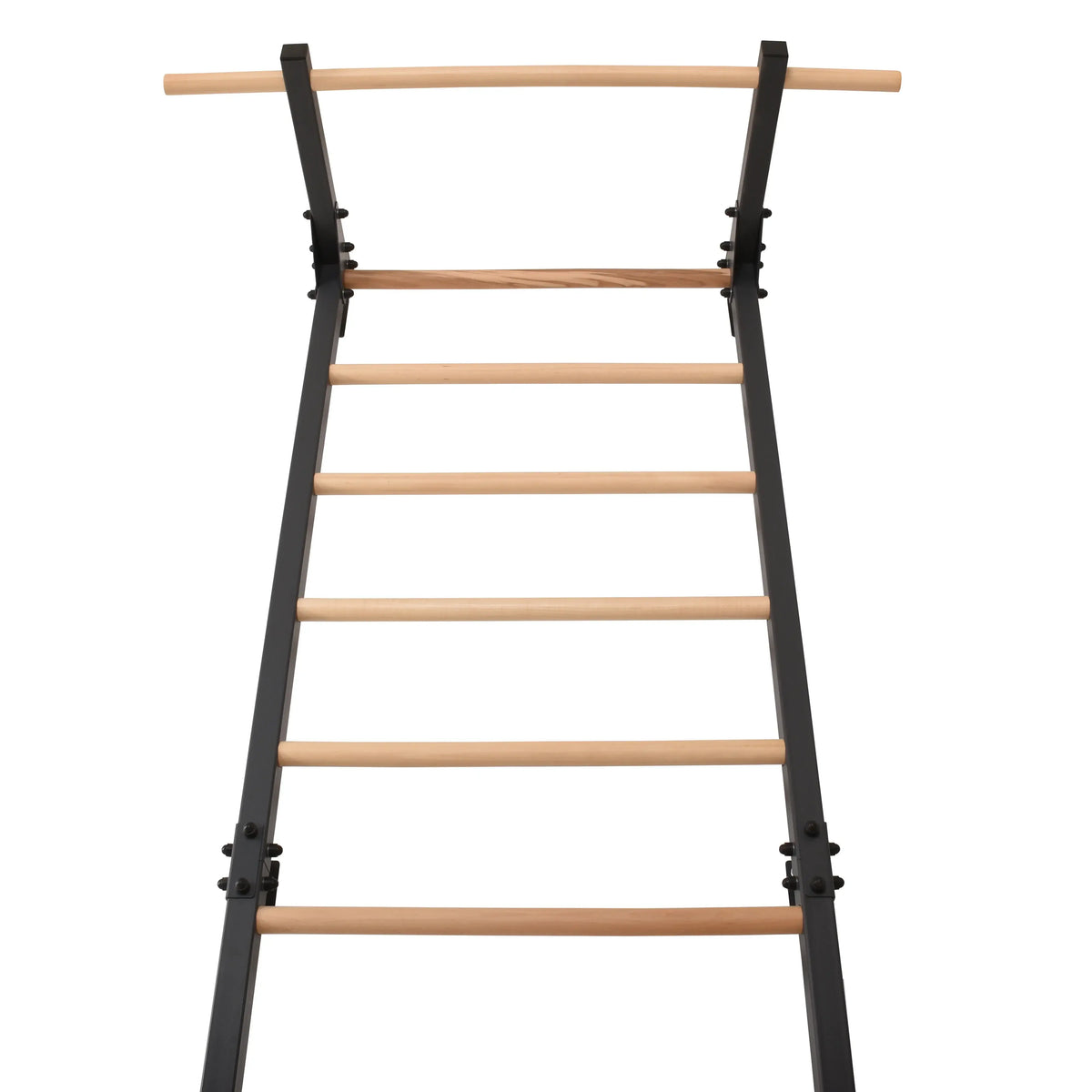 Kletterwand aus Metall mit Klimmzug fürs Kinderzimmer