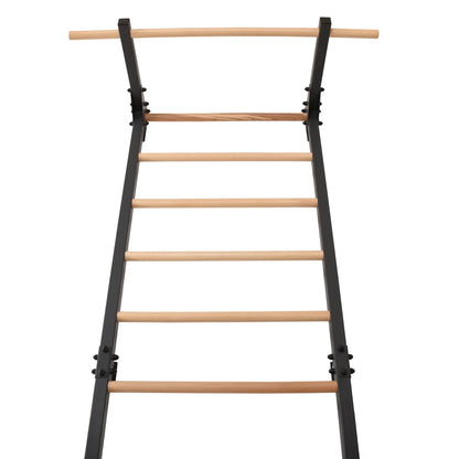 Kletterwand aus Metall mit Klimmzug fürs Kinderzimmer