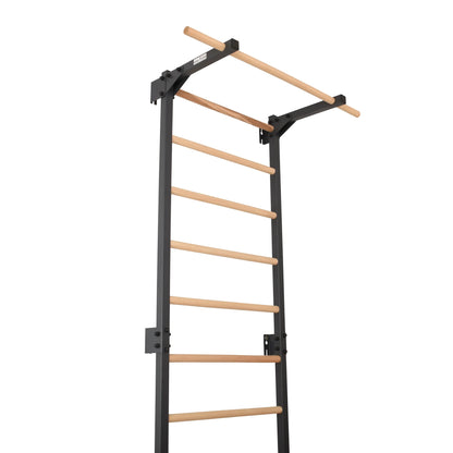 Kletterwand aus Metall mit Klimmzug und Sprossen für Kinder