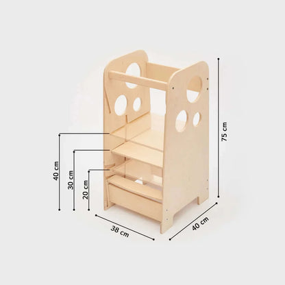 Lernturm Leni höhenverstellbar für die Küche