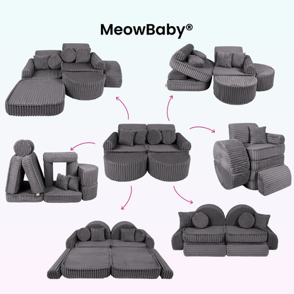 Play Sofa Mini Max Churros - Plush Cord Edition