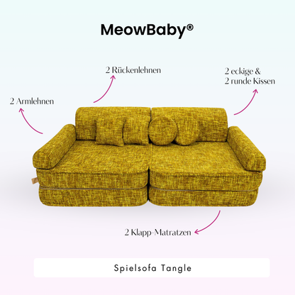 Tangle Play Sofa - Cozy Chenille Edition