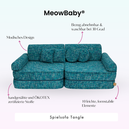 Tangle Play Sofa - Cozy Chenille Edition
