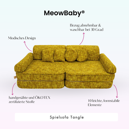 Tangle Play Sofa - Cozy Chenille Edition