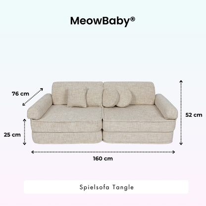 Tangle Play Sofa - Cozy Chenille Edition