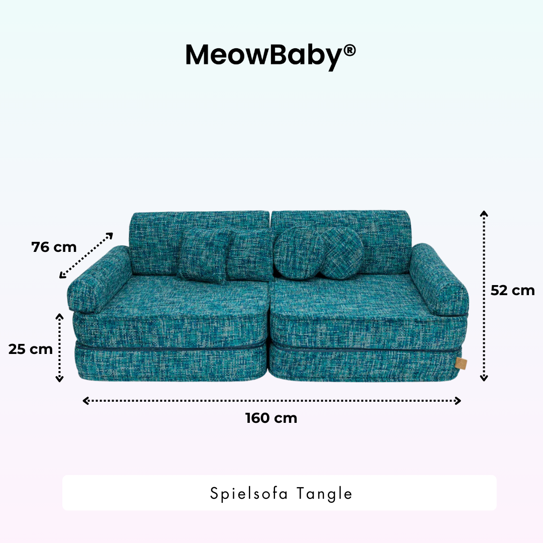 Tangle Play Sofa - Cozy Chenille Edition