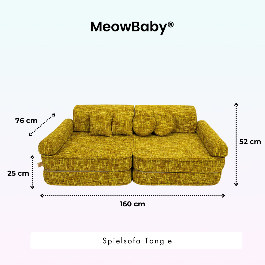 Tangle Play Sofa - Cozy Chenille Edition