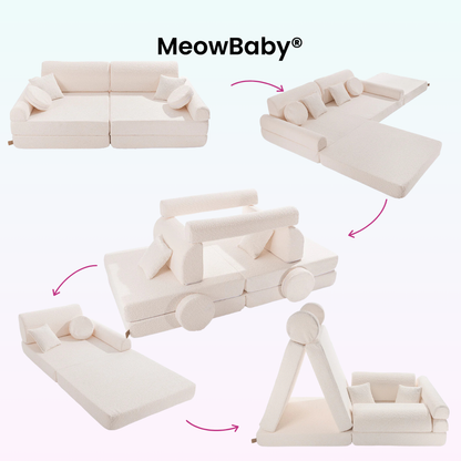 Spielsofa Premium Bouclé