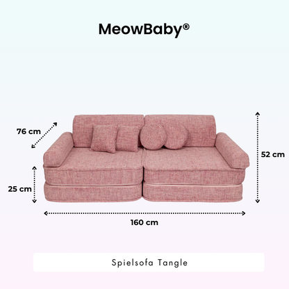 Tangle Play Sofa - Cozy Chenille Edition