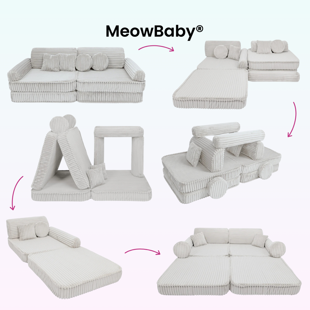 Churros Play Sofa - Plush Cord Edition