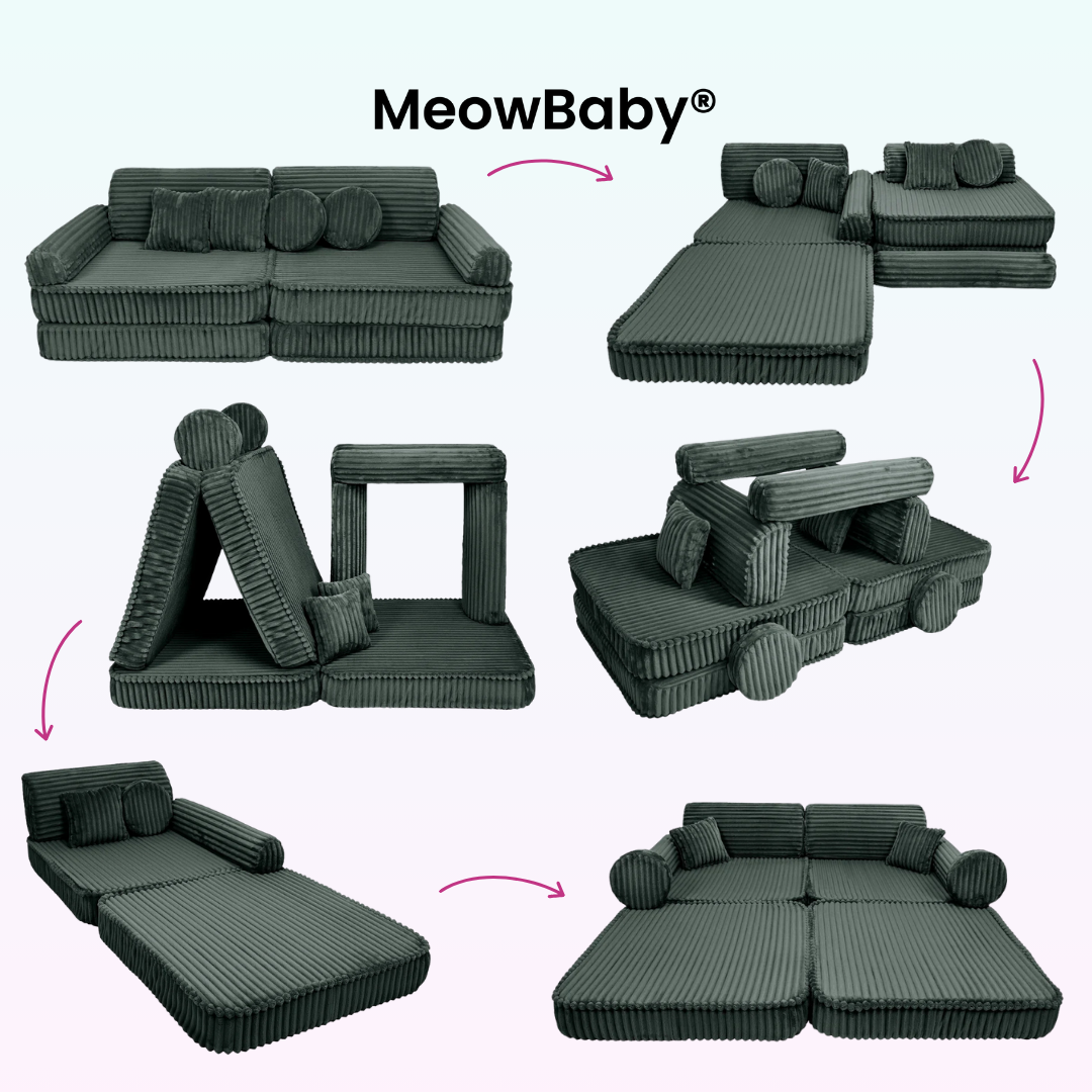 Churros Play Sofa - Plush Cord Edition
