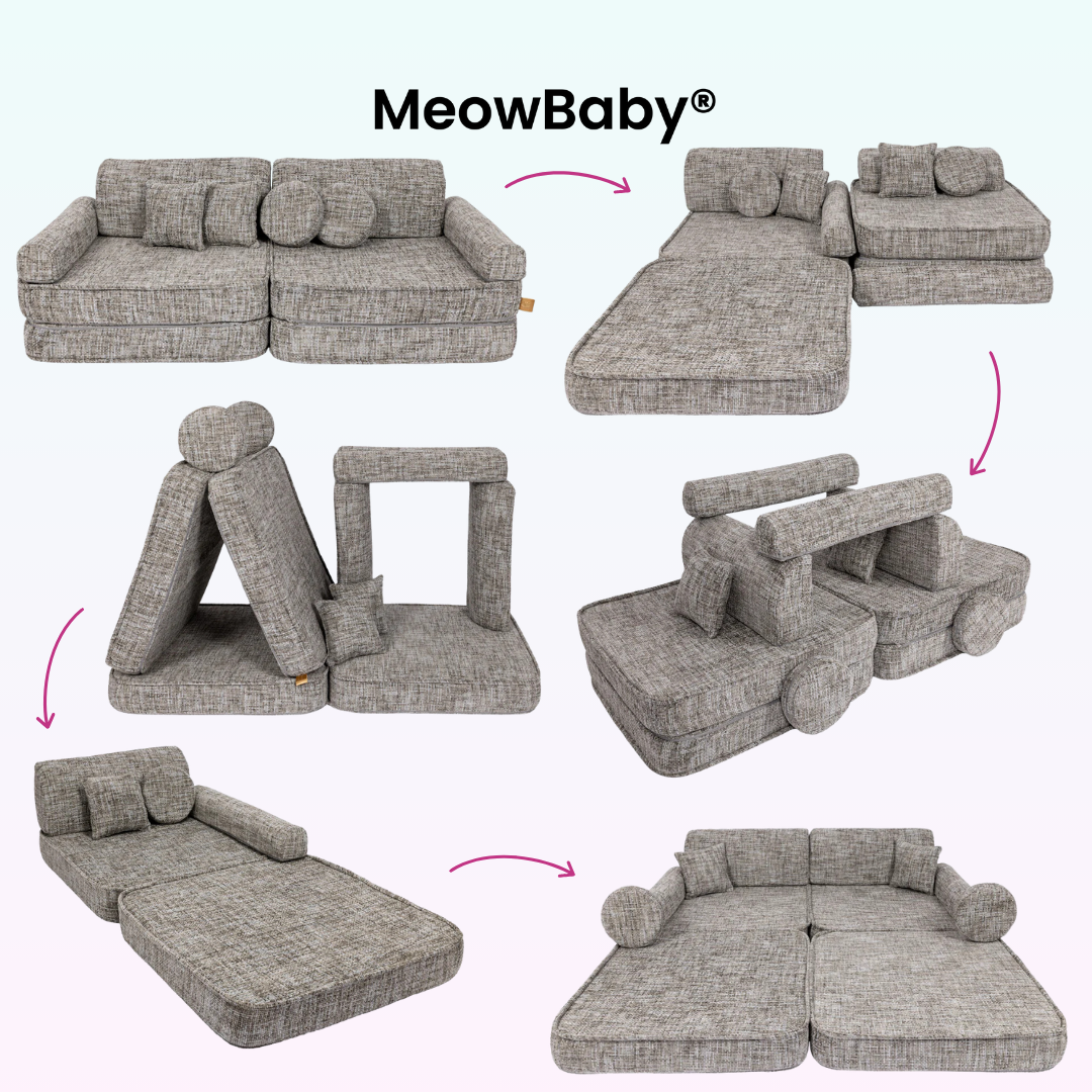 Tangle Play Sofa - Cozy Chenille Edition