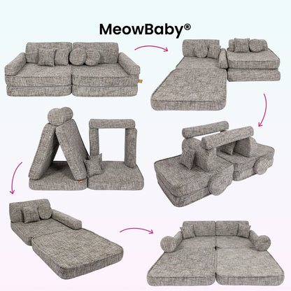 Tangle Play Sofa - Cozy Chenille Edition