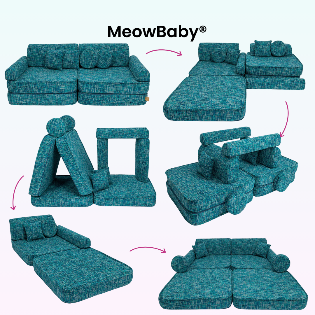 Tangle Play Sofa - Cozy Chenille Edition