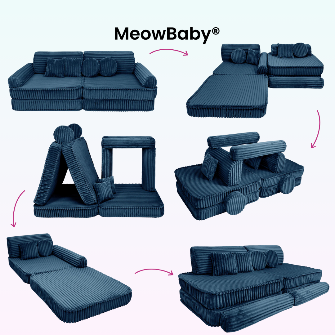 Churros Play Sofa - Plush Cord Edition