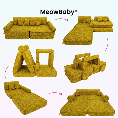 Tangle Play Sofa - Cozy Chenille Edition