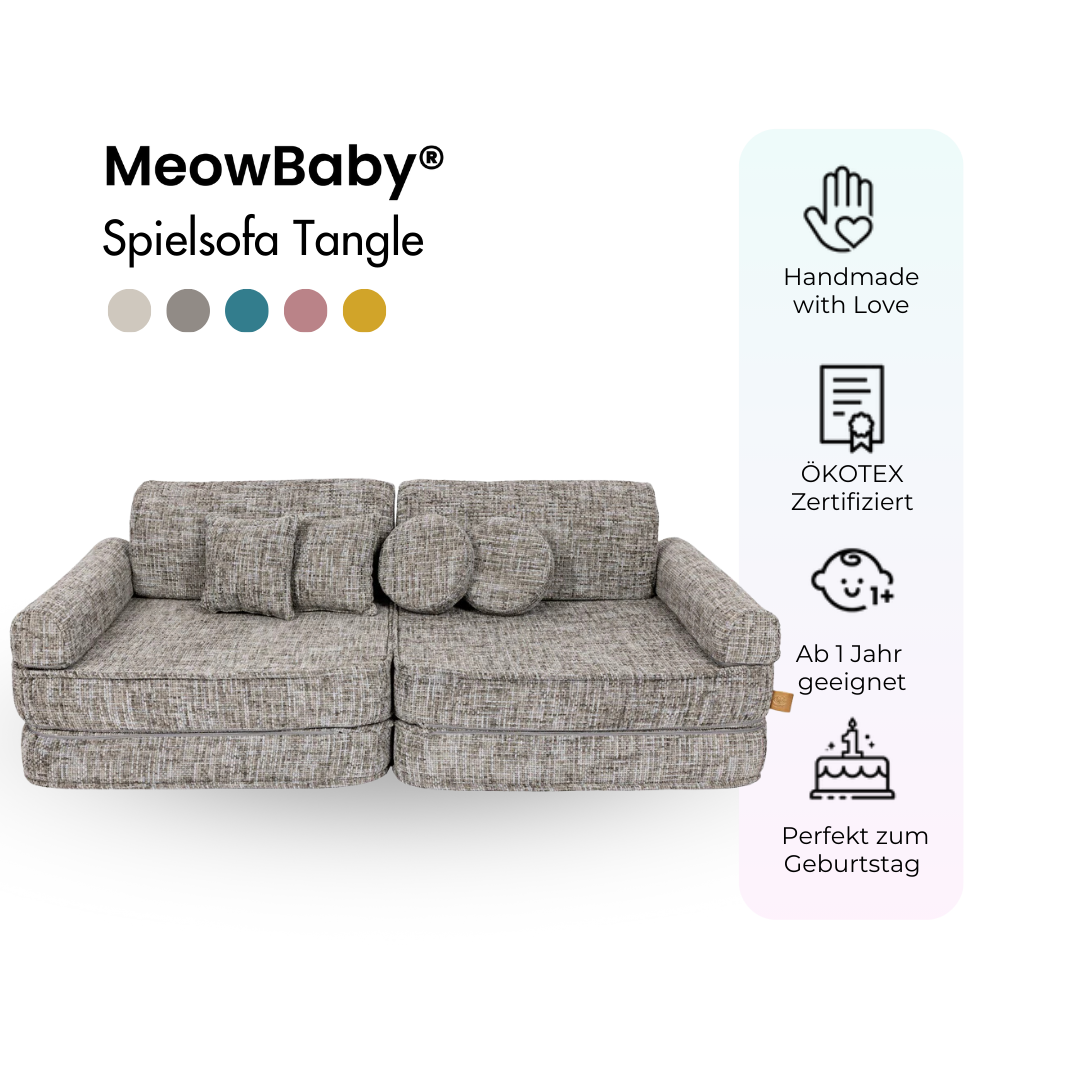 Tangle Play Sofa - Cozy Chenille Edition