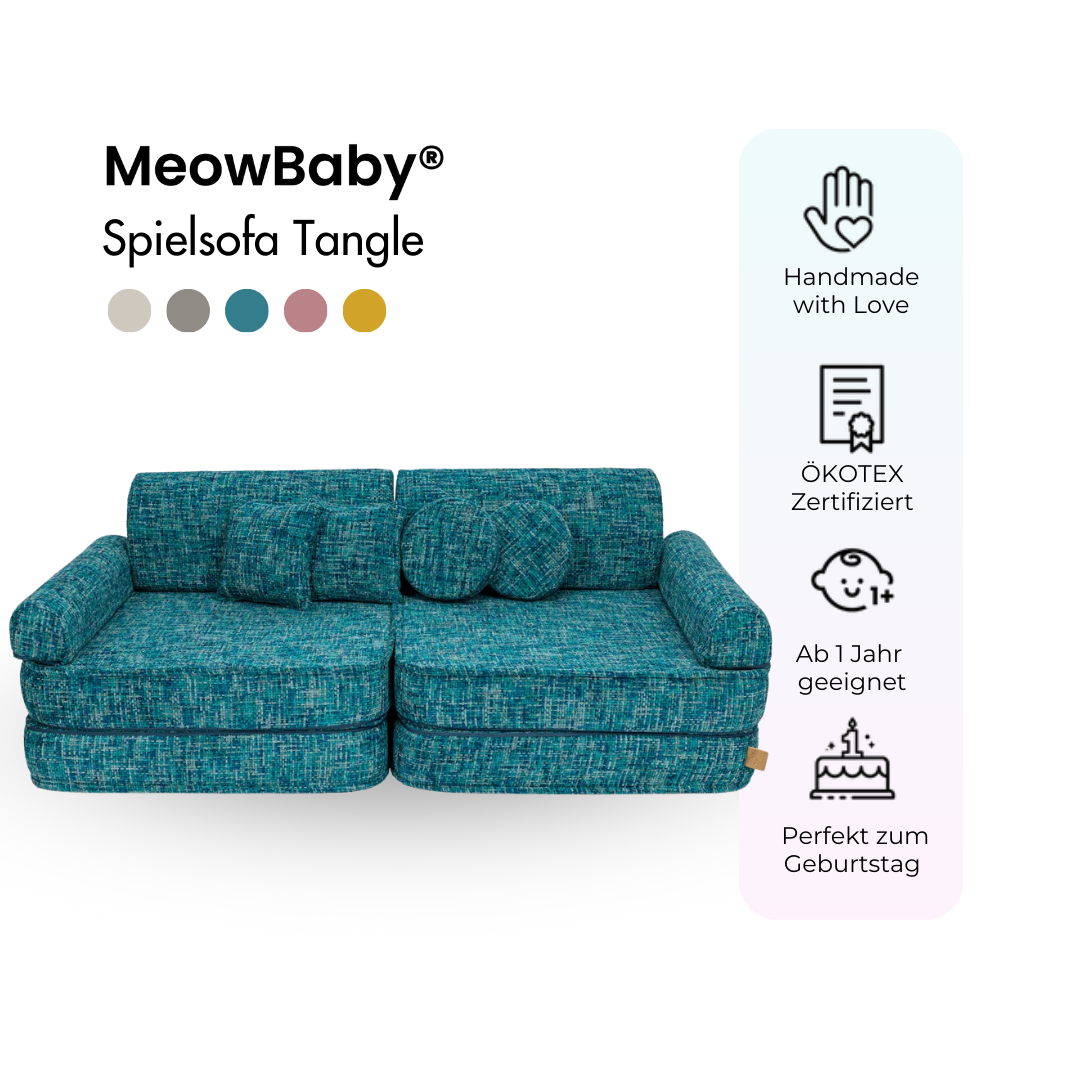 Tangle Play Sofa - Cozy Chenille Edition