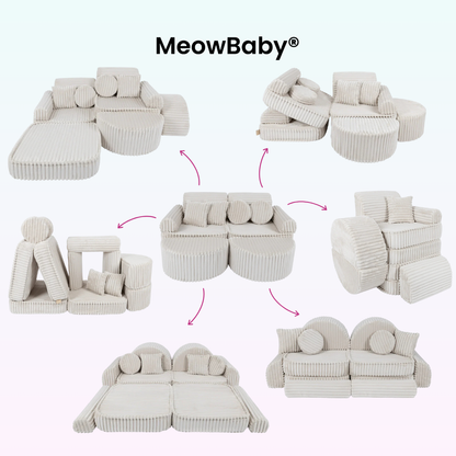 Play Sofa Mini Max Churros - Plush Cord Edition