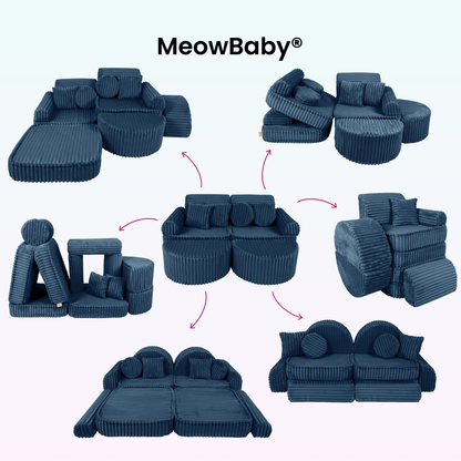 Play Sofa Mini Max Churros - Plush Cord Edition
