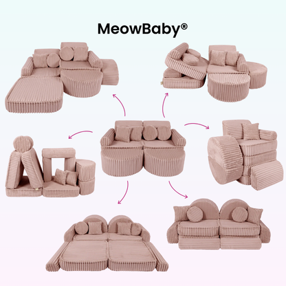 Play Sofa Mini Max Churros - Plush Cord Edition