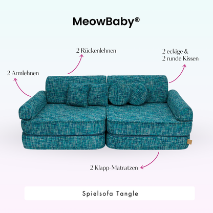 Tangle Play Sofa - Cozy Chenille Edition