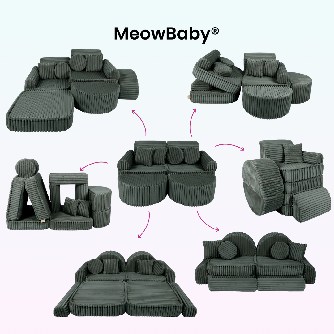 Play Sofa Mini Max Churros - Plush Cord Edition