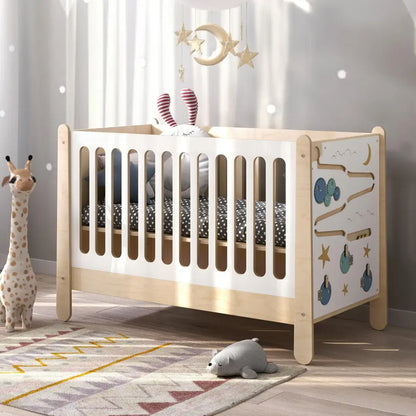 Mitwachsendes Kinderbett LILU von Busykids aus Holz