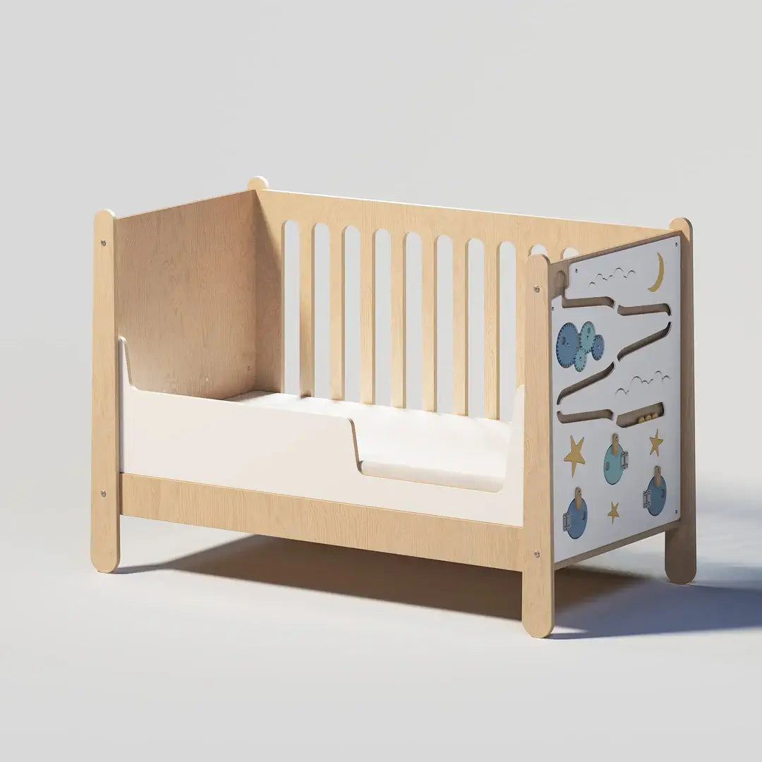 Mitwachsendes Kinderbett LILU aus Holz von Busykids